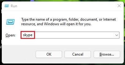 skype-command-in-Run-dialog-box-Windows-11-407x214 قائمة كاملة بأوامر تشغيل Windows 11