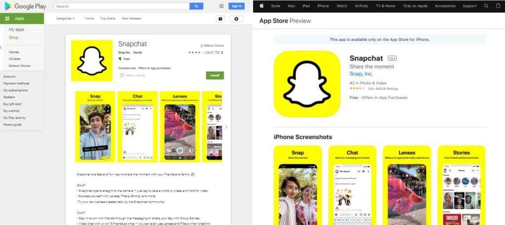 snapchat-1024x457-1-1024x457 أفضل 9 تطبيقات لتأثيرات الصور المضحكة