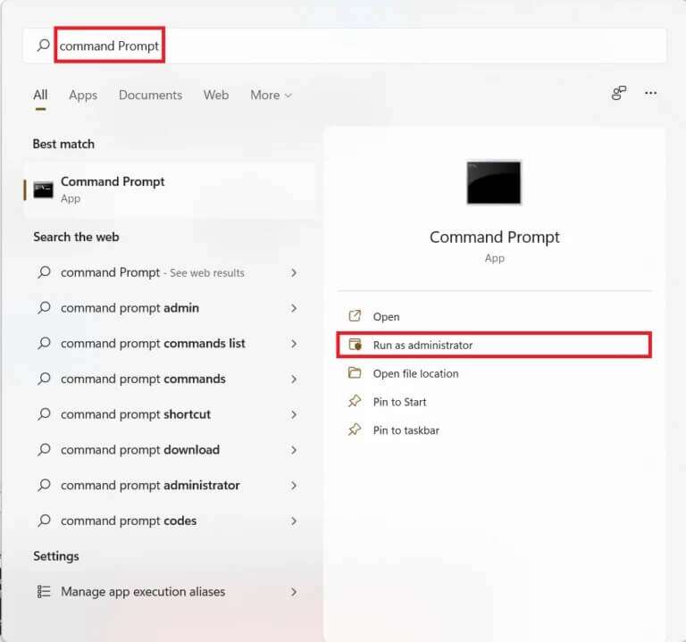 start-menu-search-results-for-command-prompt-1-768x719-1-768x719 إصلاح خطأ جهاز التمهيد الذي يتعذر الوصول إليه في Windows 11