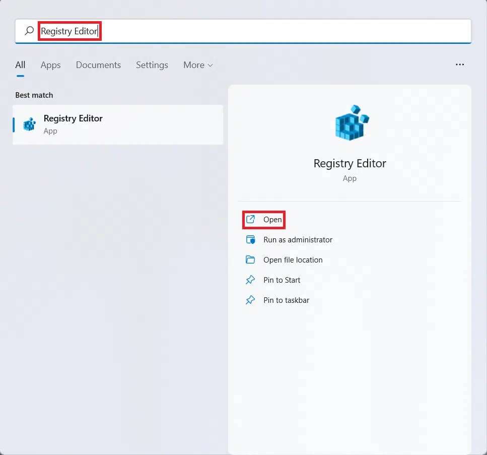 start-menu-search-results-for-registry-editor-2-967x903 كيفية تعطيل أداة القطع في Windows 11