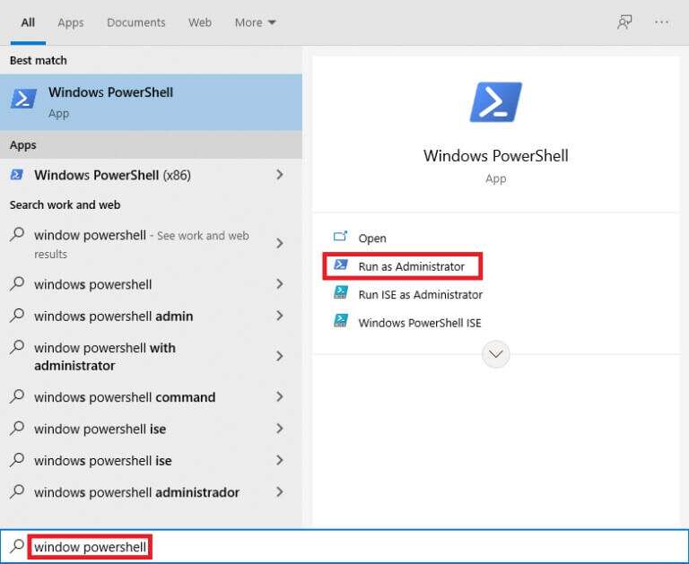 start-menu-search-results-for-windows-powershell-768x629-1-768x629 كيفية إصلاح عدم فتح Steam على Windows 10