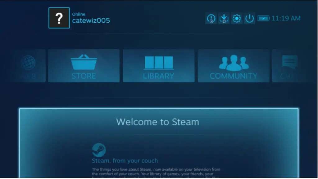 steam-in-fullscreen-mode-1024x578-1-1024x578 كيفية تشغيل ألعاب Steam من Kodi