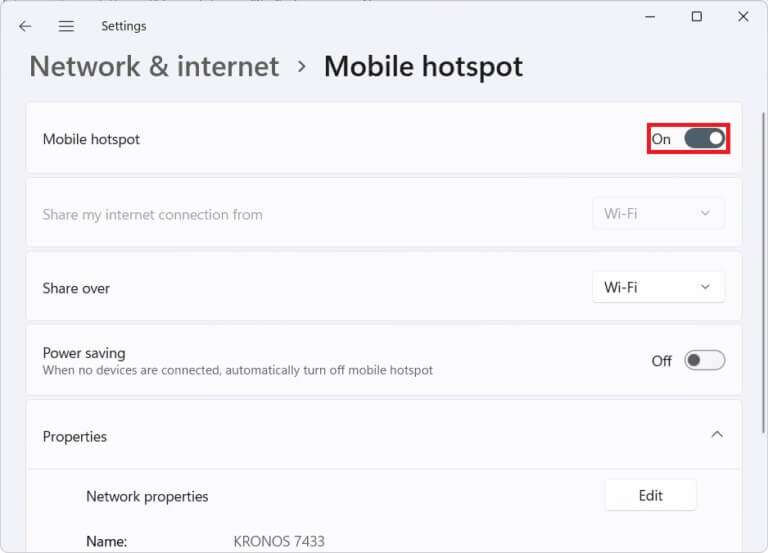 switch-toggle-to-disable-mobile-hotspot-768x553-1-768x553 كيفية تمكين أو تعطيل Mobile Hotspot في نظام التشغيل Windows 11