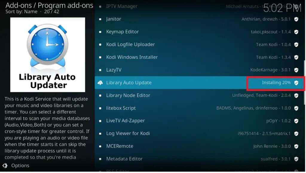 this-will-start-to-download-and-install-the-add-on-1024x579-1-1024x579 كيفية تحديث مكتبة Kodi