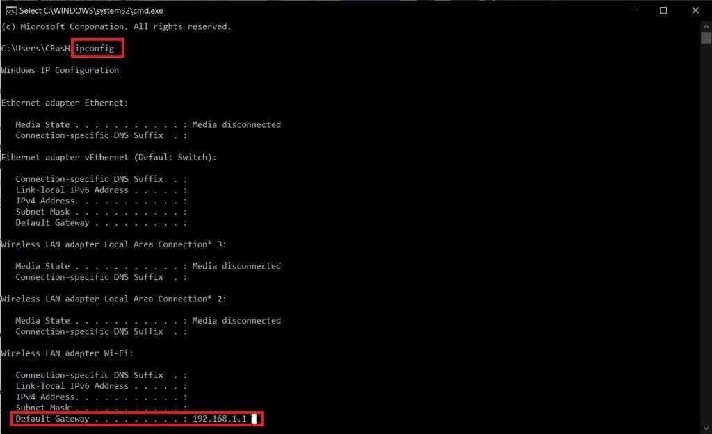type-ipconfig-command-and-hit-enter-1024x625-1-1024x625 إصلاح ظهور جهاز Amazon KFAUWI على الشبكة