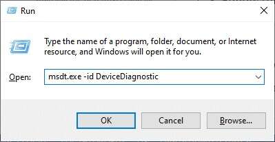 type-msdt-exe-id-devicediagnostic-and-hit-enter-399x206 كيفية إخراج القرص الصلب الخارجي على Windows 10