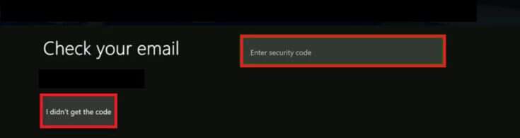 type-the-security-code-in-its-box-735x195-1-735x195 كيفية إصلاح استمرار Xbox One في تسجيل الخروج