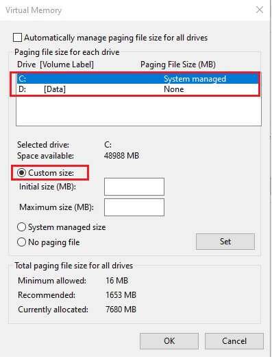 under-drive-choose-the-drive-on-which-windows-is-397x523 إصلاح استخدام WSAPPX للقرص العالي في Windows 10