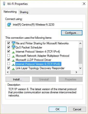 unhceck-Internet-Protocol-Version-6-TCP-IPv6-363x468 إصلاح عدم تحميل تخصيص Halo Infinite في Windows 11