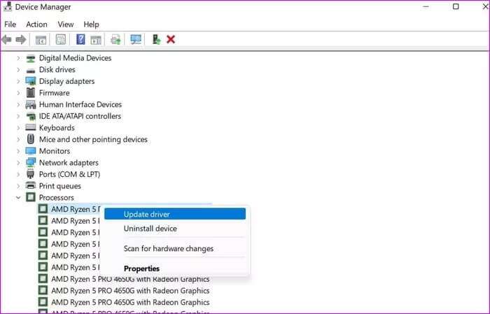 update-graphics-driver_2021-12-27-094911_935adec67b324b146ff212ec4c69054f-700x449 أفضل 8 طرق لإصلاح شاشة Discord السوداء عند بدء التشغيل على Windows