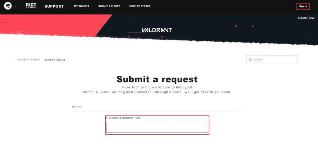 valorant-support-page-1024x464-1-1024x464 إصلاح خطأ الوصول غير الصحيح إلى موقع الذاكرة في Valorant