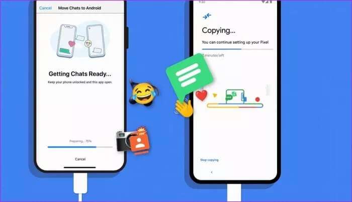 whatsapp-trasnfer-from-iPhone-to-Android_935adec67b324b146ff212ec4c69054f-700x402 كيفية نقل دردشة WhatsApp من iPhone إلى Android