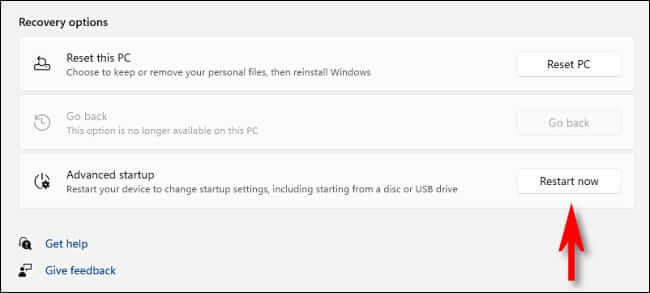 win11_restart_now-650x293 كيفية التمهيد في الوضع الآمن على Windows 11