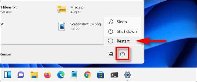 win11_start_restart-650x272 كيفية التمهيد في الوضع الآمن على Windows 11