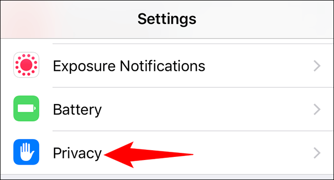 1-iphone-privacy-settings كيفية تشغيل خدمات الموقع على iPhone