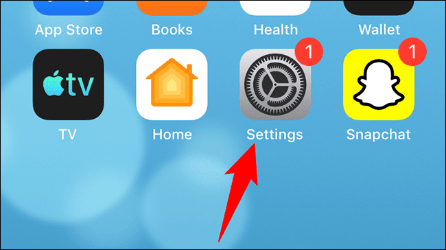 1-settings-app-iphone كيفية إيقاف تشغيل التحكم الصوتي على iPhone