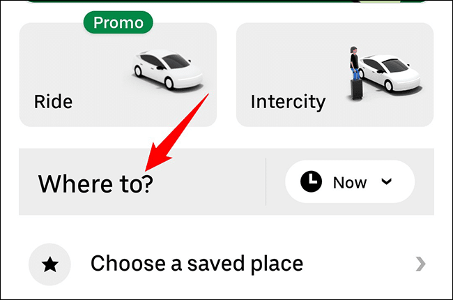 1-uber-where-to كيفية إضافة نقطة توقف على Uber