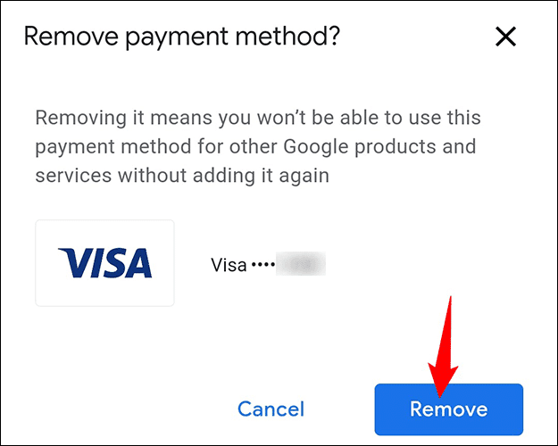 10-google-play-android-prompt كيفية إزالة بطاقة ائتمان أو طريقة دفع أخرى من Google Play