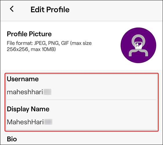 10-twitch-mobile-change-name كيفية تغيير اسم Twitch
