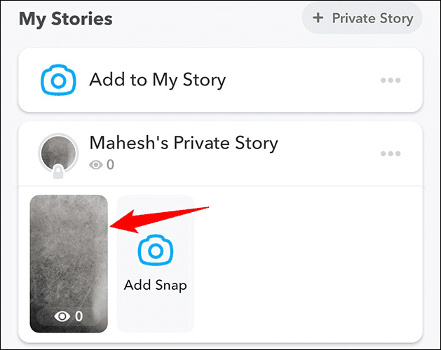 11-snapchat-android-select-video كيفية حفظ مقاطع الفيديو على Snapchat