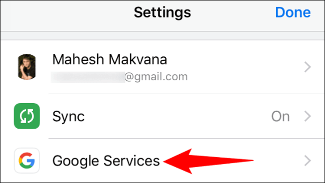 15-chrome-iphone-google-services كيفية منع Google Chrome من حظر التحميلات