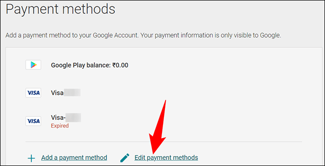 2-google-play-desktop-edit-payment-methods كيفية إزالة بطاقة ائتمان أو طريقة دفع أخرى من Google Play