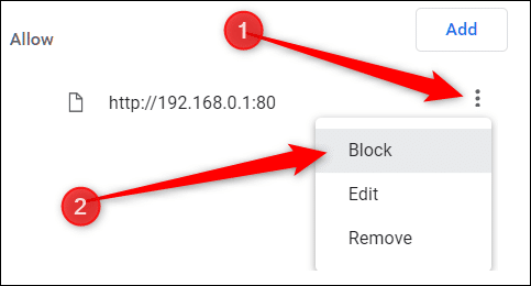 2019-04-17_13h19_26 كيفية السماح بالنوافذ المنبثقة أو حظرها في Google Chrome