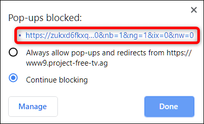 2019-04-21_09h44_38 كيفية السماح بالنوافذ المنبثقة أو حظرها في Google Chrome