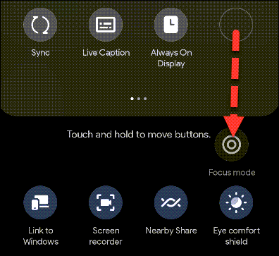 2022-01-27_13-09-47 كيفية استخدام وضع التركيز على Android