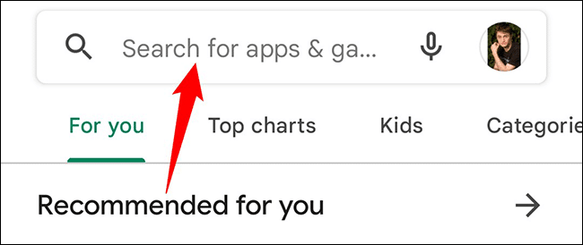 3-android-search-play-store كيفية تحديث Instagram