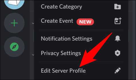 3-discord-desktop-edit-server-profile كيفية تغيير اسم الشهرة الخاص بك على خادم Discord