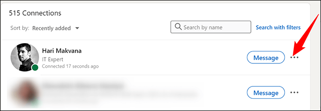3-linkedin-desktop-connection-menu كيفية إزالة الاتصالات على LinkedIn