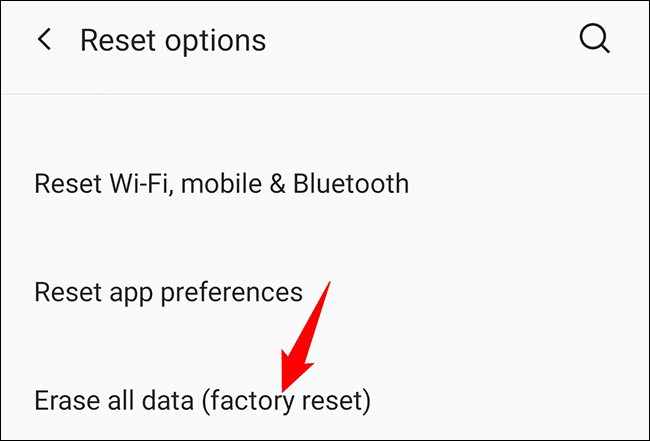 3-reset-android-phone كيفية استرداد الرسائل النصية المحذوفة على Android