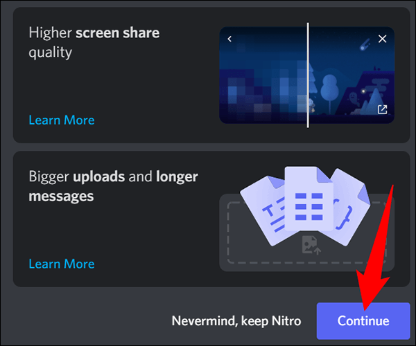 4-discord-desktop-confirm كيفية إلغاء اشتراكك على Discord Nitro