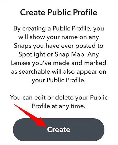 كيفية إنشاء ملف تعريف عام على Snapchat - %categories