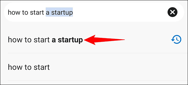 6-edge-mobile-choose-suggestion كيفية حذف سجل بحث Google