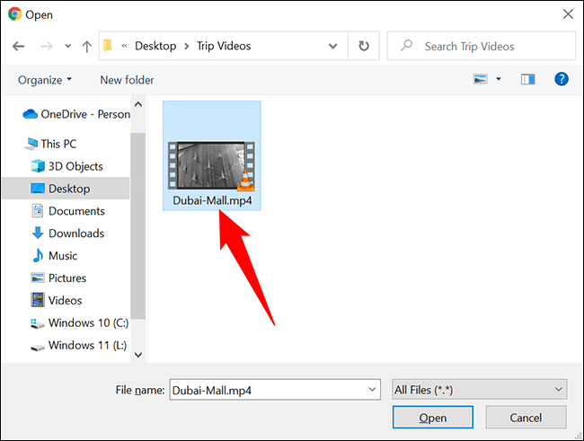 6-gmail-select-video كيفية إرسال فيديو عبر البريد الإلكتروني