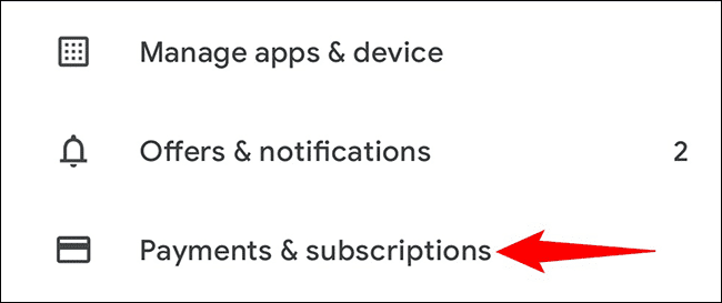 6-google-play-android-payments كيفية إزالة بطاقة ائتمان أو طريقة دفع أخرى من Google Play
