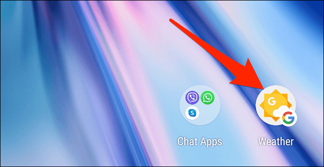 6-google-weather-app كيفية الحصول على تطبيق الطقس من Google على هاتف Android