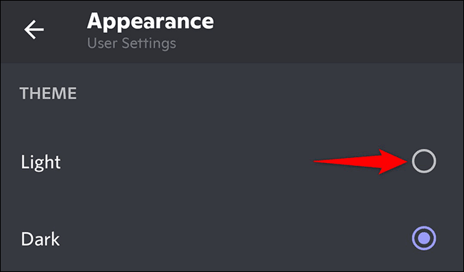 7-discord-mobile-enable-light-mode كيفية تشغيل الوضع الفاتح في Discord