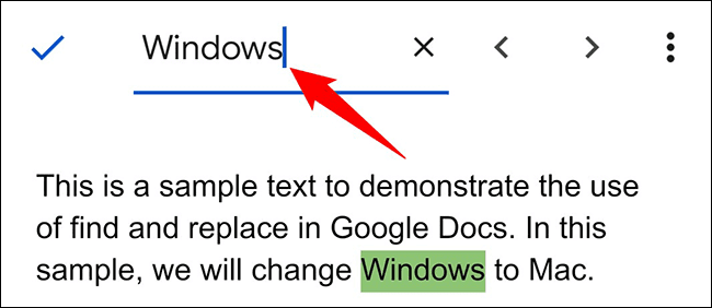 7-google-docs-android-find كيفية استخدام البحث والاستبدال في Google Docs