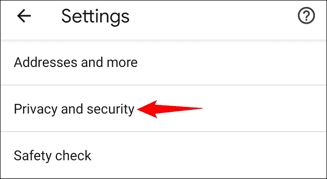 9-chrome-android-privacy-security كيفية منع Google Chrome من حظر التحميلات