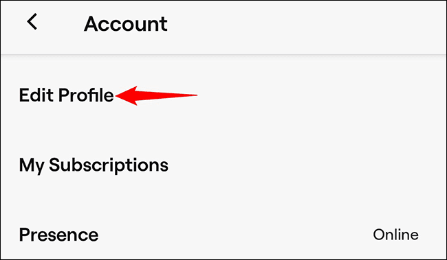 9-twitch-mobile-edit-profile كيفية تغيير اسم Twitch