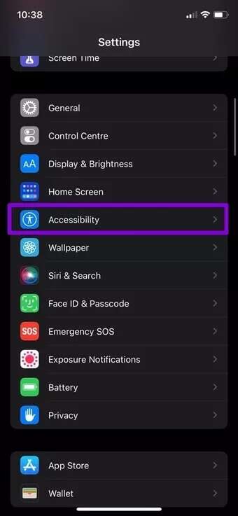 Accessibility-Settings-on-iPhone_7c4a12eb7455b3a1ce1ef1cadcf29289-340x737 أفضل 7 طرق لإصلاح عدم عمل الميكروفون على iPhone