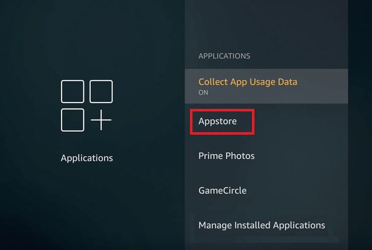 Applications-AppStore-Firestick كيفية تسريع Firestick