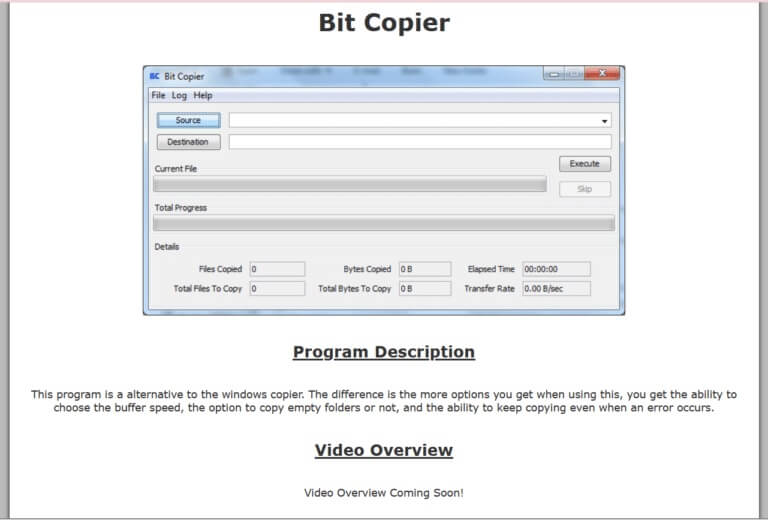 Bit-Copier-768x520-1 أفضل 28 برنامج لنسخ الملفات لنظام التشغيل Windows