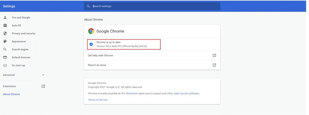 إصلاح ERR_EMPTY_RESPONSE في Google Chrome - %categories