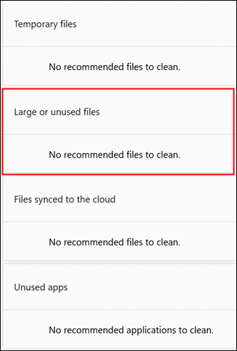 Cleaning-Recommendations-1 كيفية تحرير مساحة في Windows 11