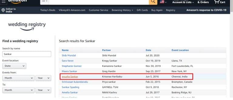 Click-on-the-name-of-the-person-to-access-their-Wedding-Registry-and-choose-a-perfect-wedding-gift.-768x332-1 كيفية البحث عن قائمة أمنيات Amazon لشخص ما