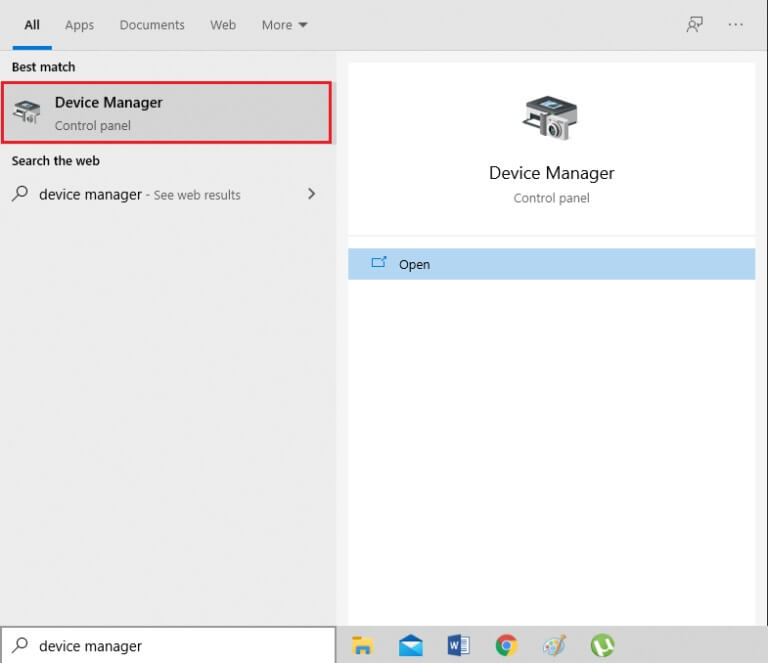 Click-the-Windows-search-bar-and-type-Device-Manager-and-open-it-768x663-1 إصلاح خطأ STATUS BREAKPOINT على Google Chrome